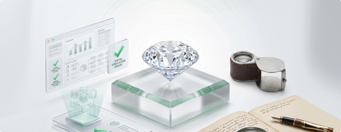 Digital tools alongside traditional jewellery assessment instruments